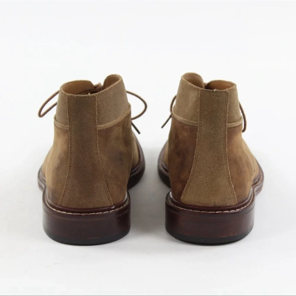 Cole Haan Benton Welt Chukkas In Camel